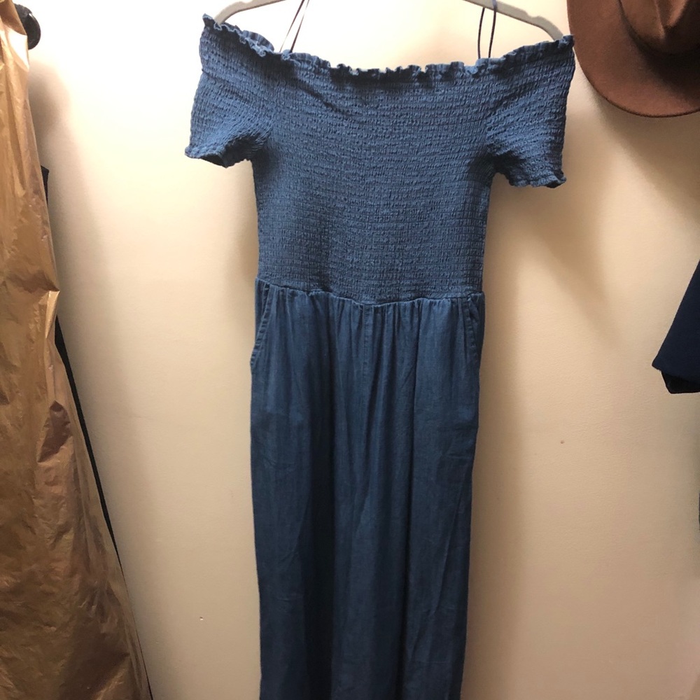 Blue Junpsuit